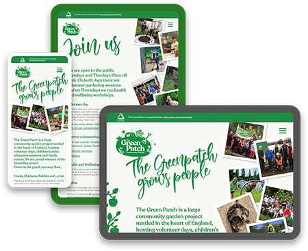 The Green Patch website